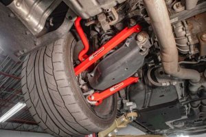 Chevrolet Camaro Alignment Toe Arms - Rear - UMI Performance - 6th Gen - Black - `16-`24
